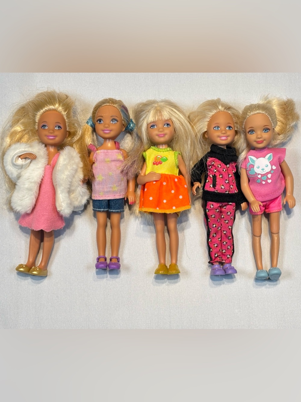 Chelsea Doll Lot of 5